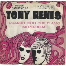 TONY RENIS - Quando dico che ti amo
